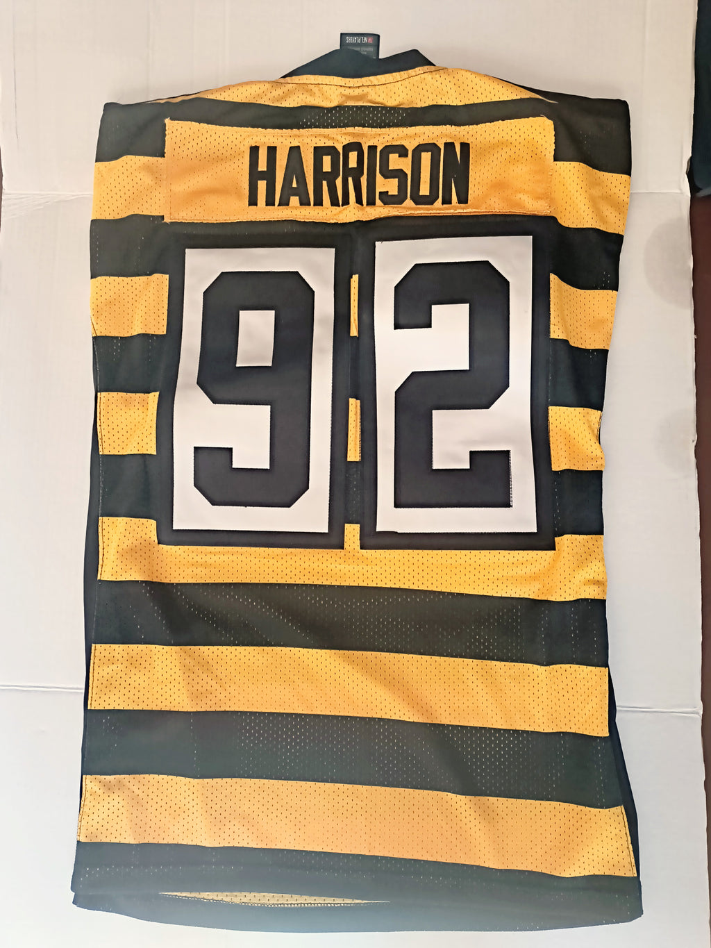 Pittsburgh Steelers Harrison #92 Bumblebee Jersey