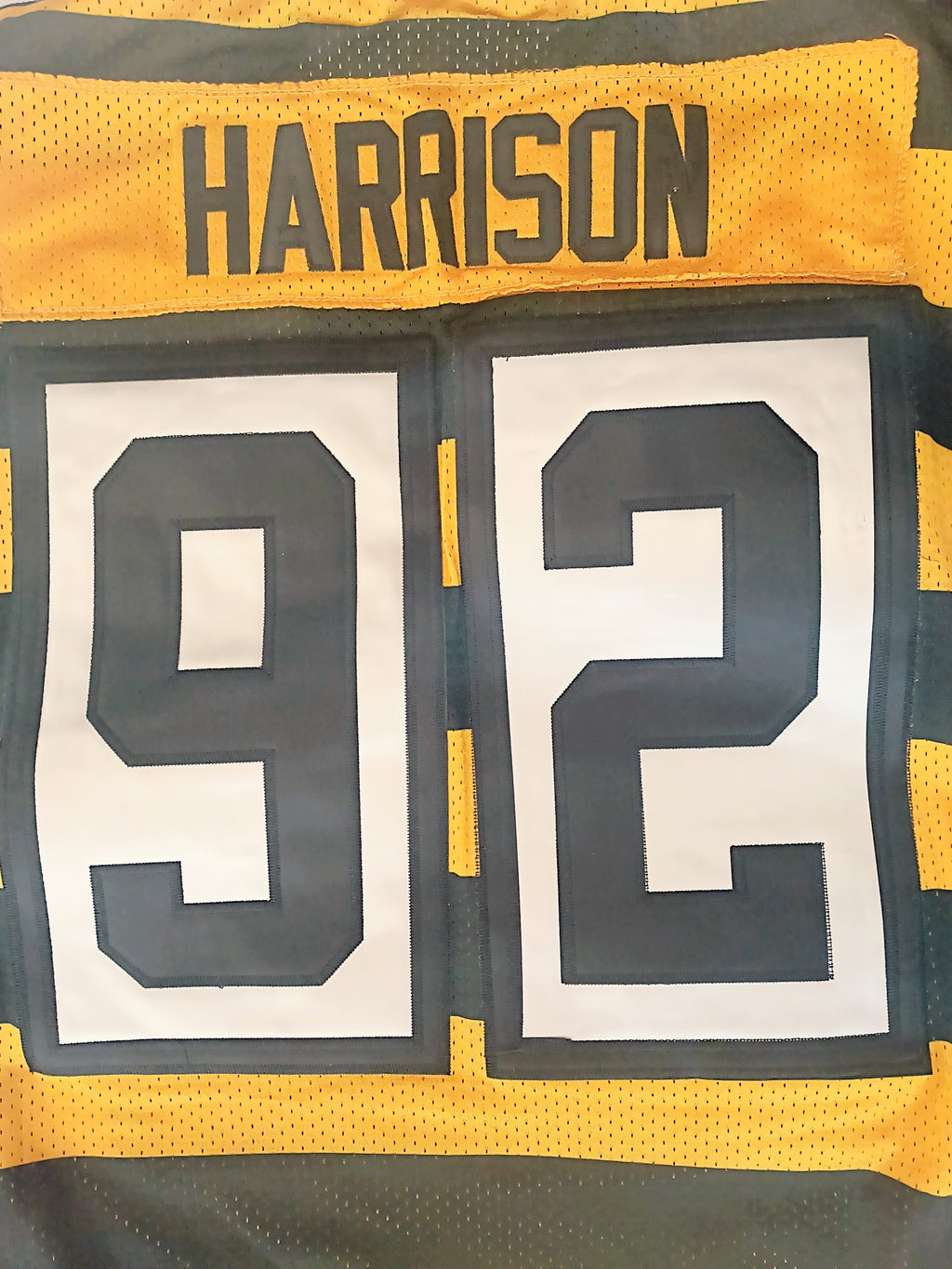 Pittsburgh Steelers Harrison #92 Bumblebee Jersey